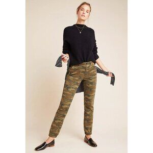 Anthropologie Sanctuary Camo Joggers Size‎ 29 Ankle Stripes Cotton Pants Pockets